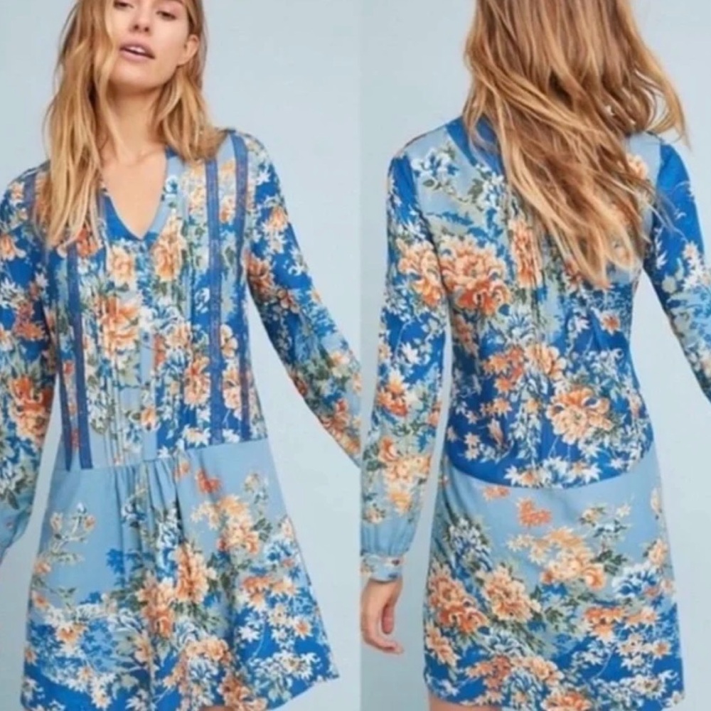 Anthropologie Gaina Minidress by TINY size Small